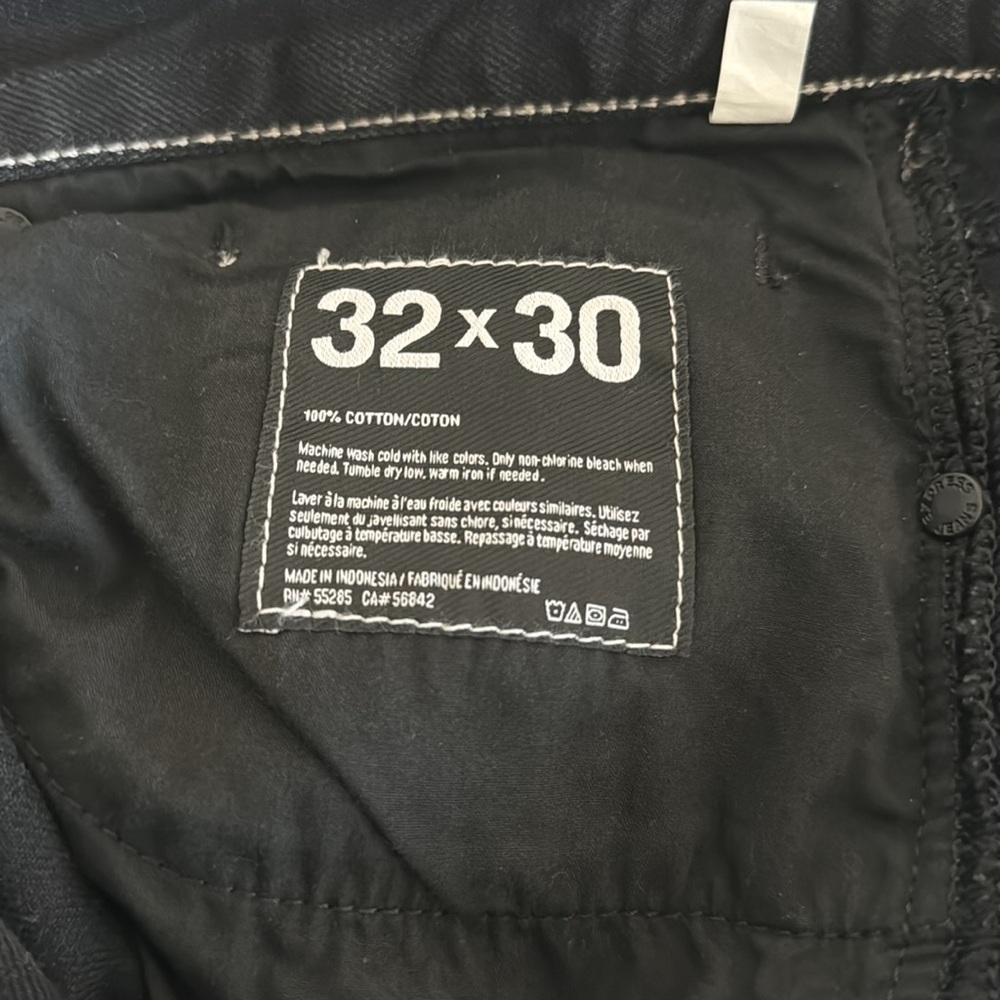 Express Rocco Slim Fit Jeans | Men's Waist 32 | Dark Wash | Slim Straight - Picture 5 of 5